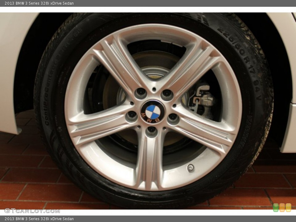 2013 BMW 3 Series 328i xDrive Sedan Wheel and Tire Photo #77346383