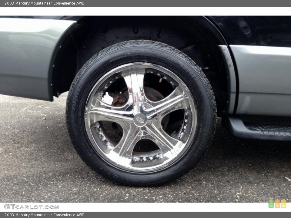 2003 Mercury Mountaineer Custom Wheel and Tire Photo #77348126