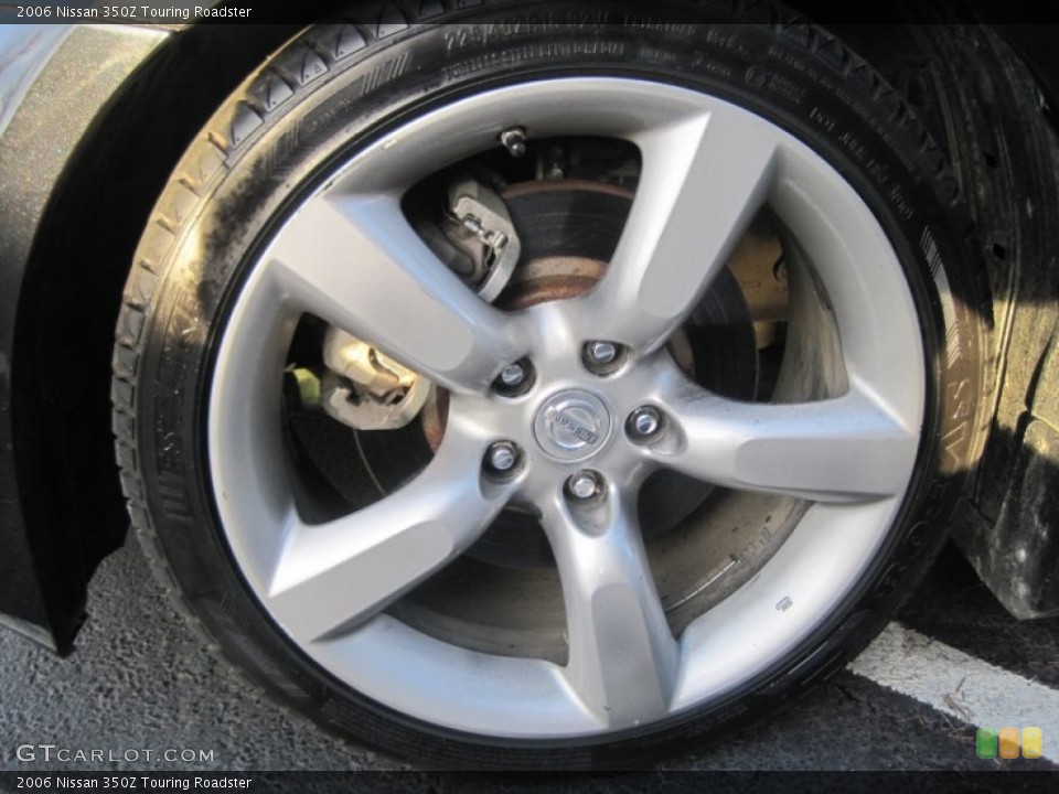2006 Nissan 350Z Touring Roadster Wheel and Tire Photo #77351070