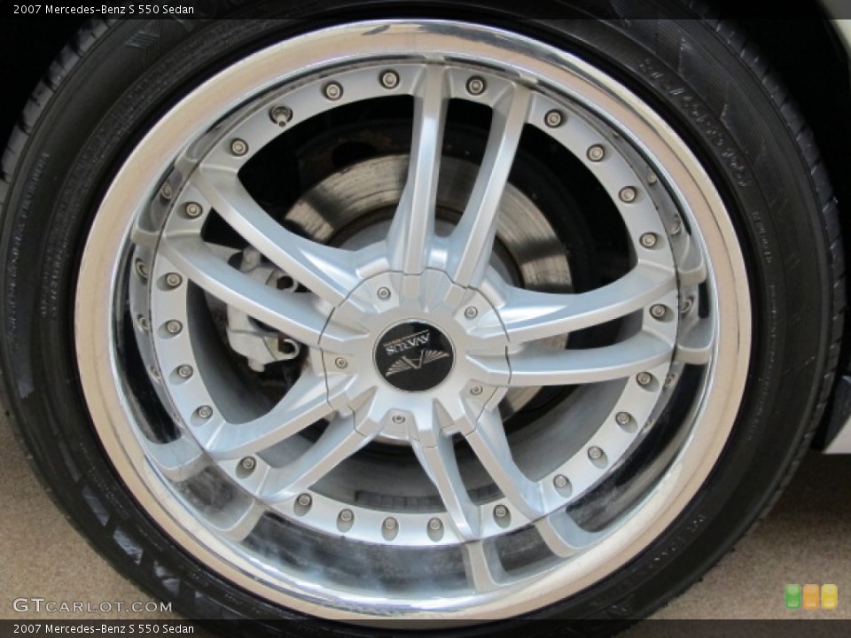 2007 Mercedes-Benz S Custom Wheel and Tire Photo #77352979