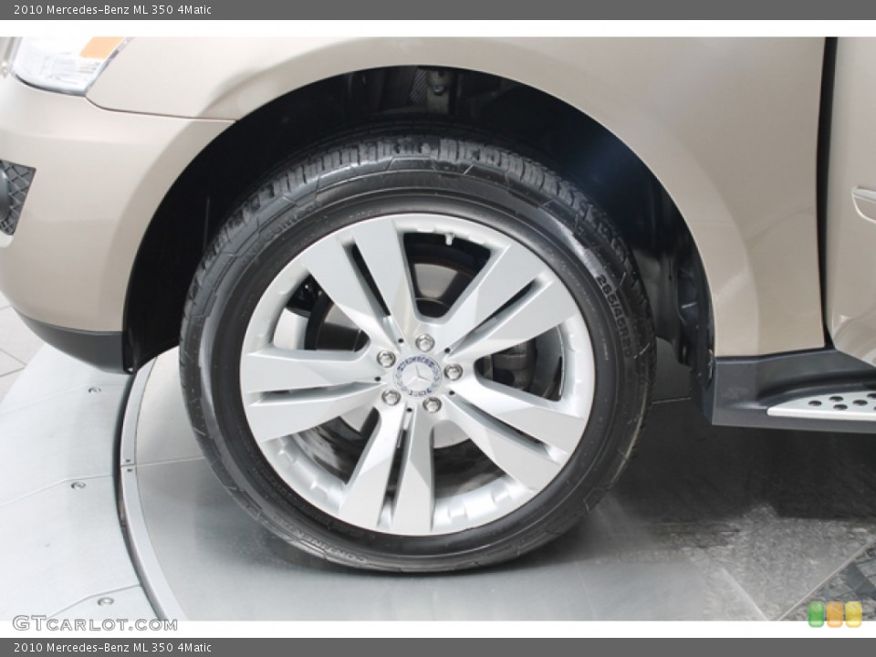 2010 Mercedes-Benz ML 350 4Matic Wheel and Tire Photo #77353938