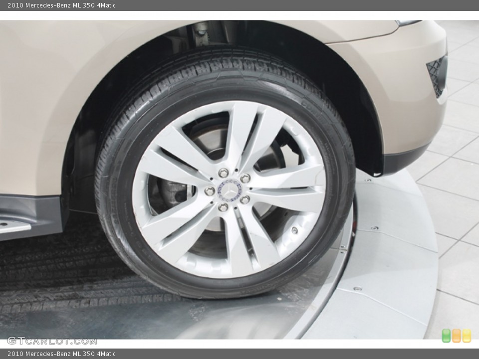 2010 Mercedes-Benz ML 350 4Matic Wheel and Tire Photo #77353947