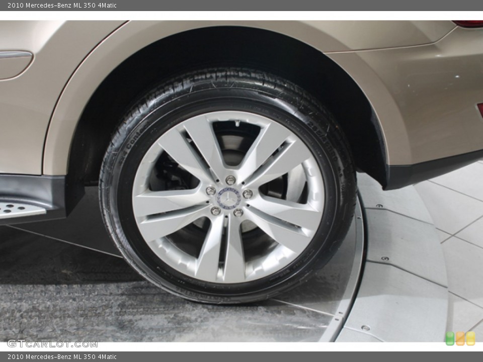 2010 Mercedes-Benz ML 350 4Matic Wheel and Tire Photo #77353956