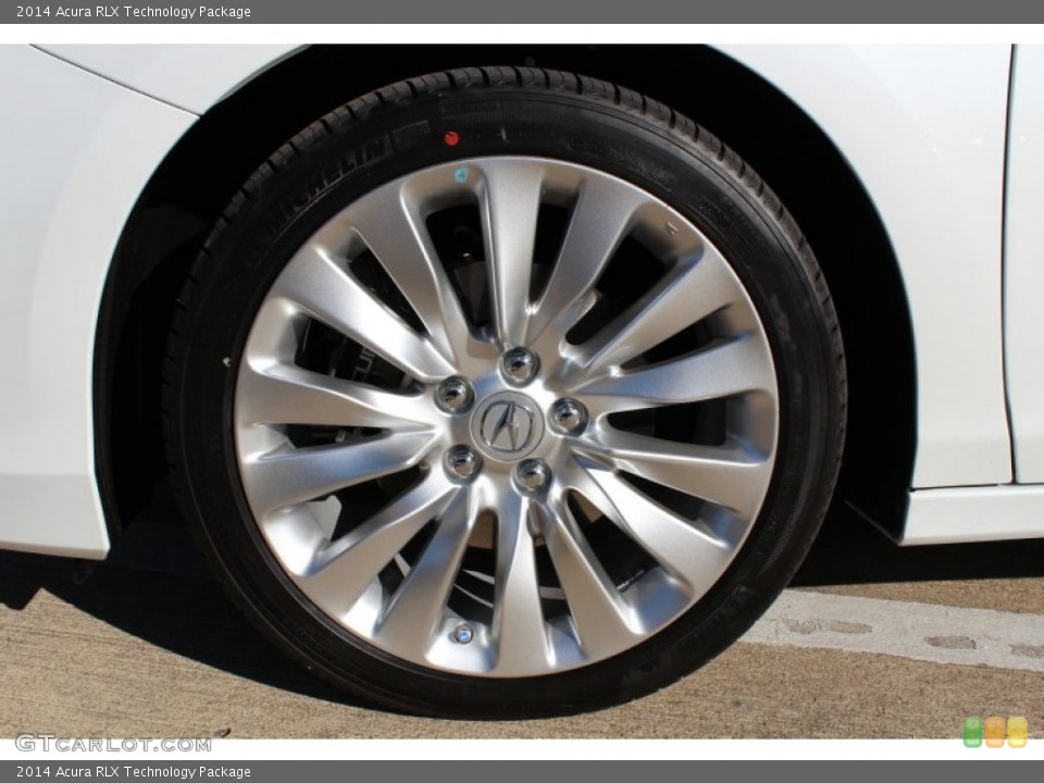 2014 Acura RLX Technology Package Wheel and Tire Photo #77355969