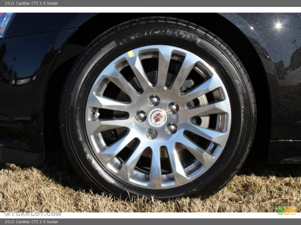 2013 Cadillac CTS 3.6 Sedan Wheel and Tire Photo #77356704