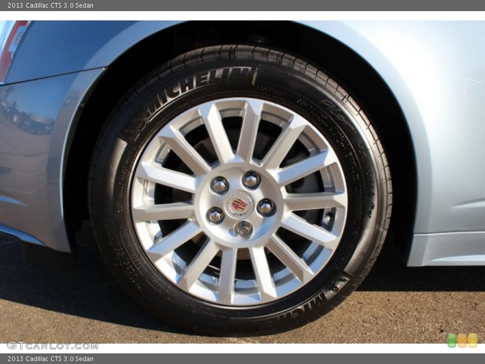 2013 Cadillac CTS 3.0 Sedan Wheel and Tire Photo #77357022