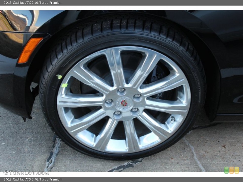2013 Cadillac ATS 2.0L Turbo Premium Wheel and Tire Photo #77357427