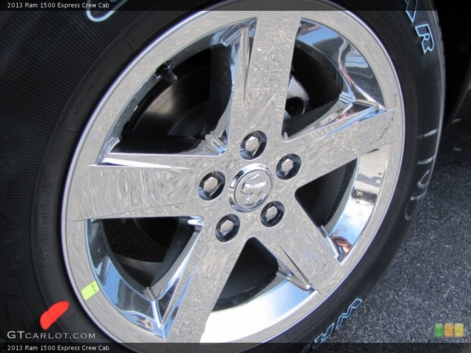 2013 Ram 1500 Express Crew Cab Wheel and Tire Photo #77363457
