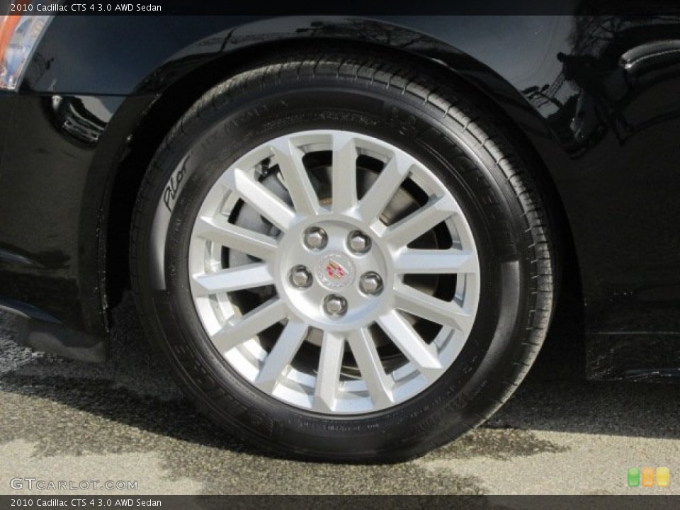 2010 Cadillac CTS 4 3.0 AWD Sedan Wheel and Tire Photo #77367447