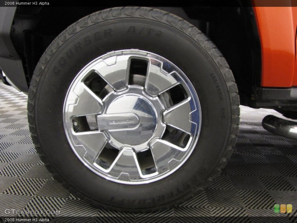2008 Hummer H3 Alpha Wheel and Tire Photo #77372096