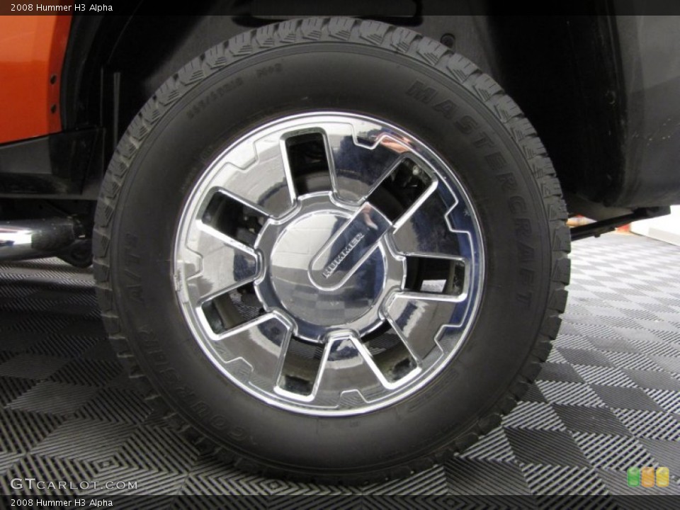 2008 Hummer H3 Alpha Wheel and Tire Photo #77372121
