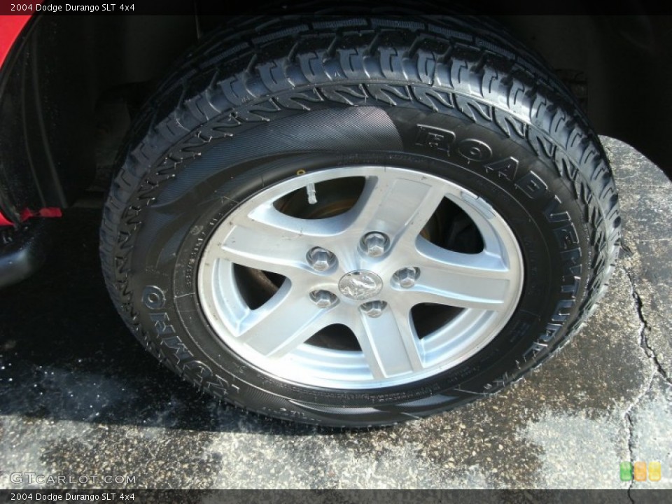 2004 Dodge Durango SLT 4x4 Wheel and Tire Photo #77378613