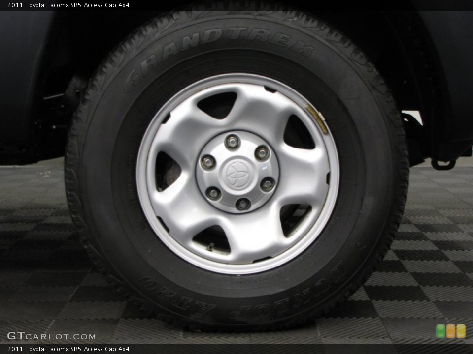 2011 Toyota Tacoma SR5 Access Cab 4x4 Wheel and Tire Photo #77379012