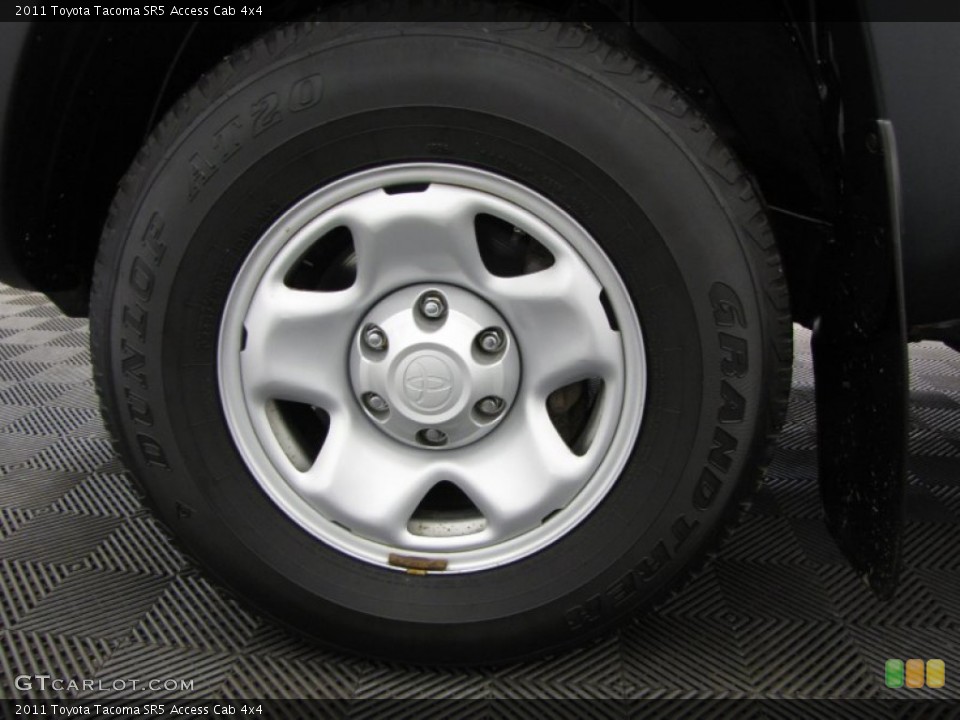 2011 Toyota Tacoma SR5 Access Cab 4x4 Wheel and Tire Photo #77379033