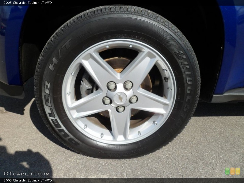 2005 Chevrolet Equinox LT AWD Wheel and Tire Photo #77385320