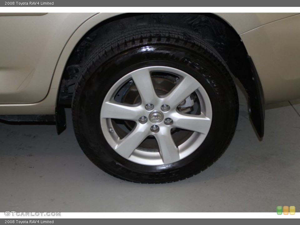 2008 Toyota RAV4 Limited Wheel and Tire Photo #77387523