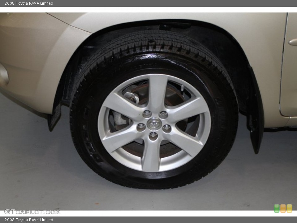 2008 Toyota RAV4 Limited Wheel and Tire Photo #77387539