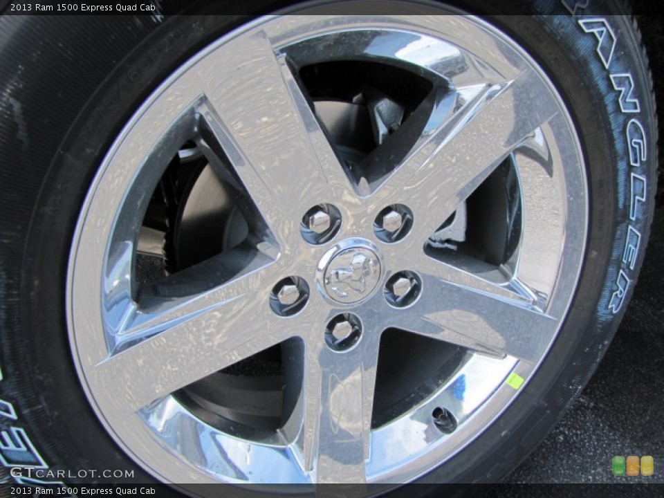 2013 Ram 1500 Express Quad Cab Wheel and Tire Photo #77393238