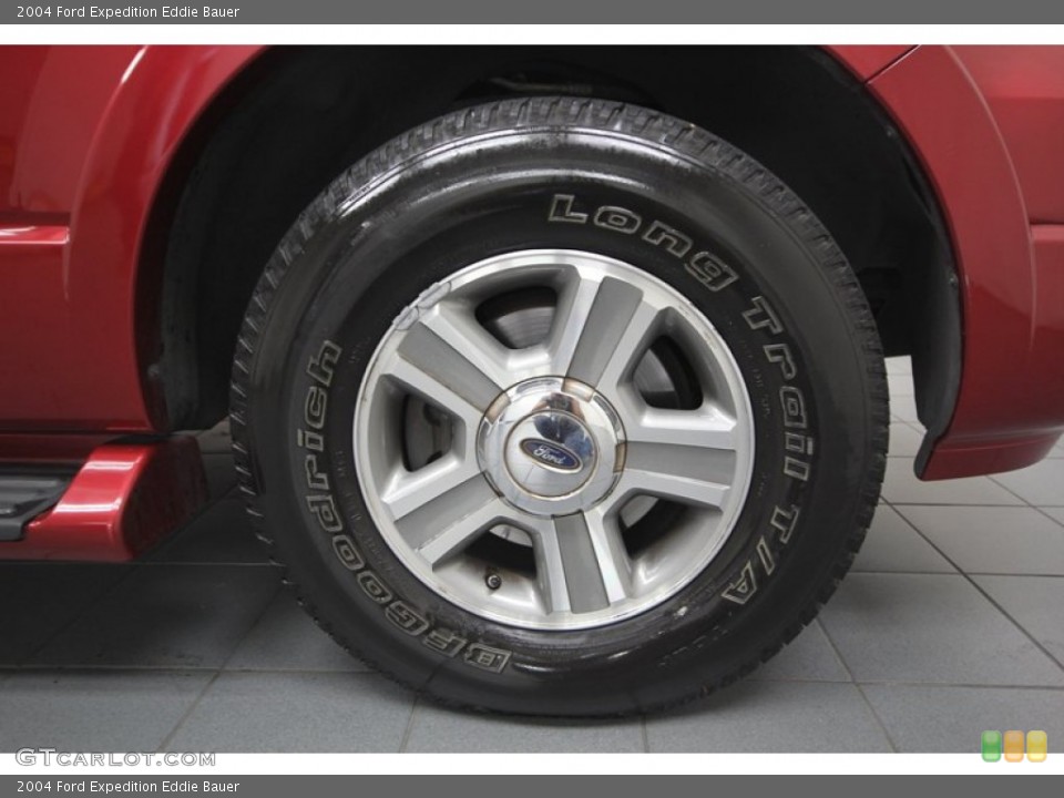 2004 Ford Expedition Eddie Bauer Wheel and Tire Photo #77394561