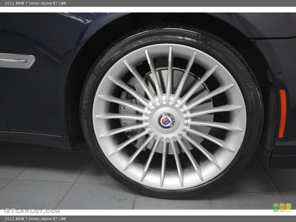 2011 BMW 7 Series Alpina B7 LWB Wheel and Tire Photo #77395248