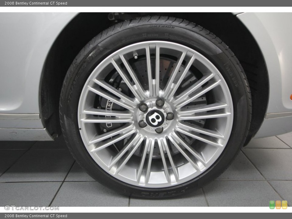 2008 Bentley Continental GT Speed Wheel and Tire Photo #77395602