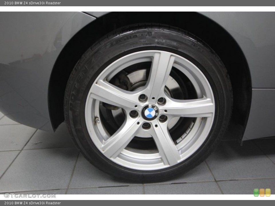 2010 BMW Z4 sDrive30i Roadster Wheel and Tire Photo #77396424