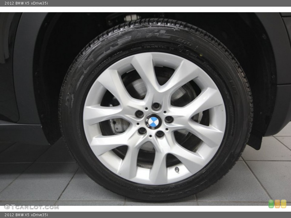 2012 BMW X5 xDrive35i Wheel and Tire Photo #77396886