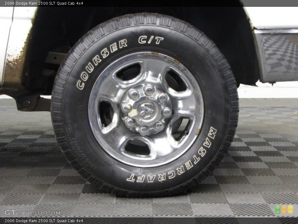 2006 Dodge Ram 2500 SLT Quad Cab 4x4 Wheel and Tire Photo #77399957