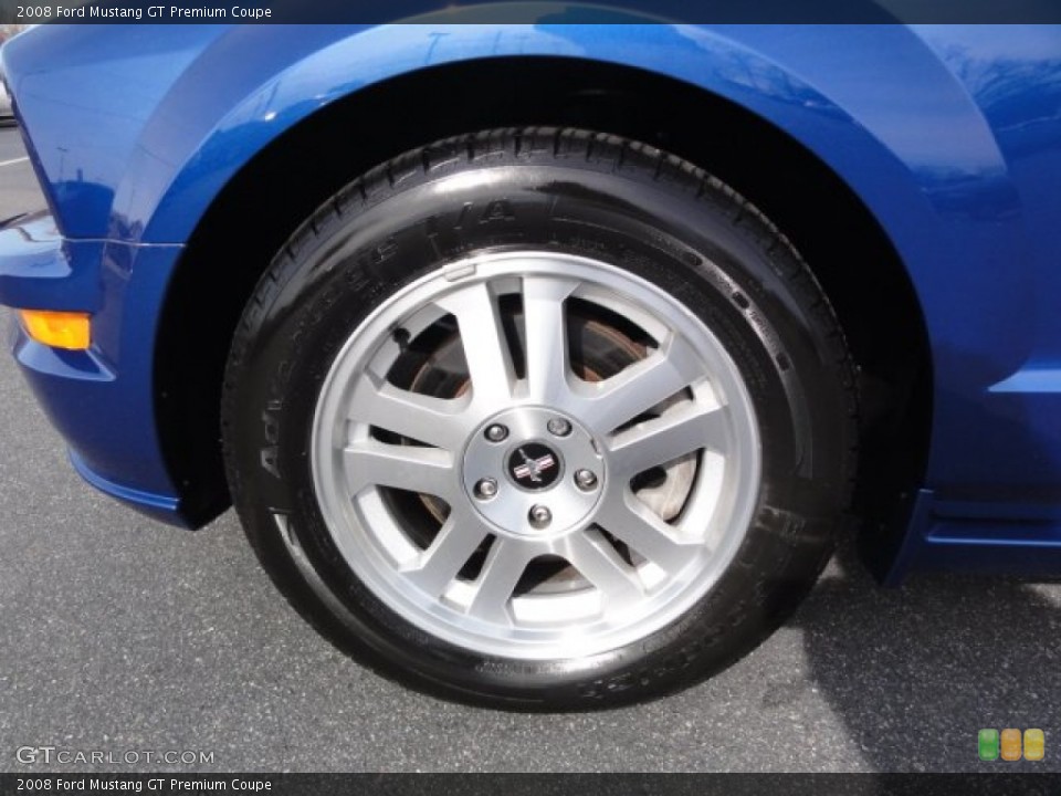 2008 Ford Mustang GT Premium Coupe Wheel and Tire Photo #77400472
