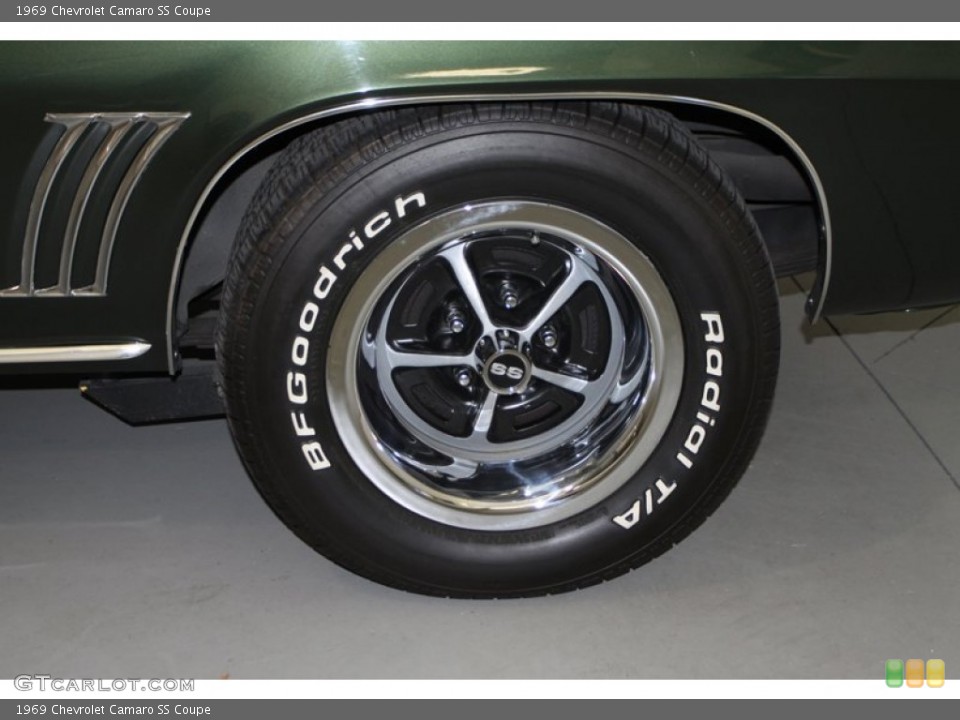 1969 Chevrolet Camaro SS Coupe Wheel and Tire Photo #77400622