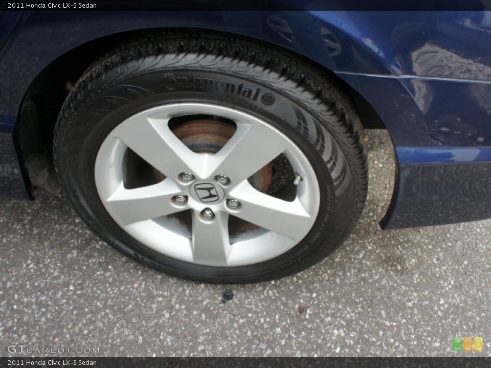 2011 Honda Civic LX-S Sedan Wheel and Tire Photo #77401281