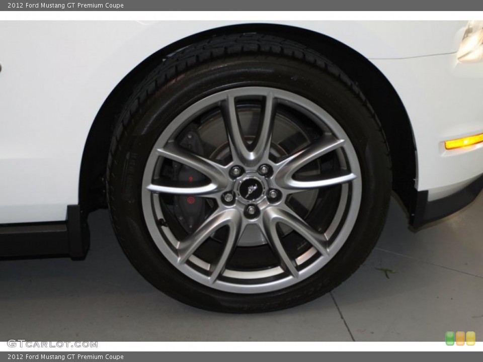 2012 Ford Mustang GT Premium Coupe Wheel and Tire Photo #77401401