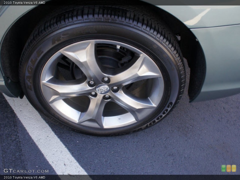 2010 Toyota Venza V6 AWD Wheel and Tire Photo #77403249