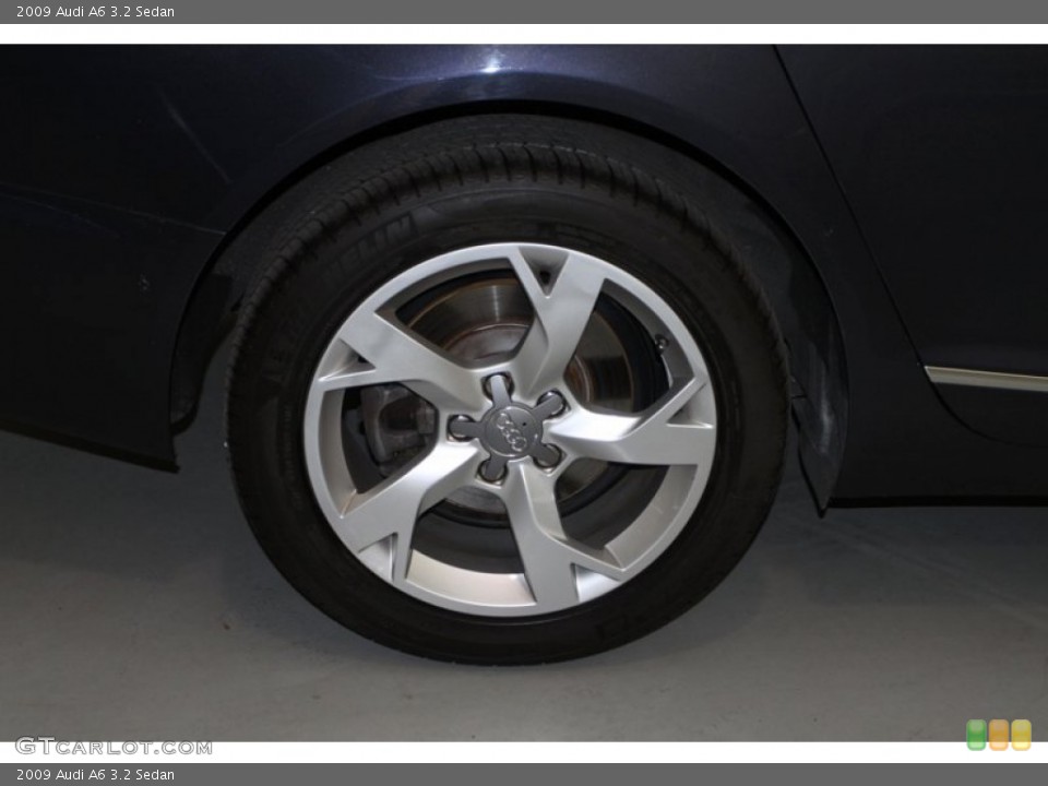 2009 Audi A6 3.2 Sedan Wheel and Tire Photo #77403417