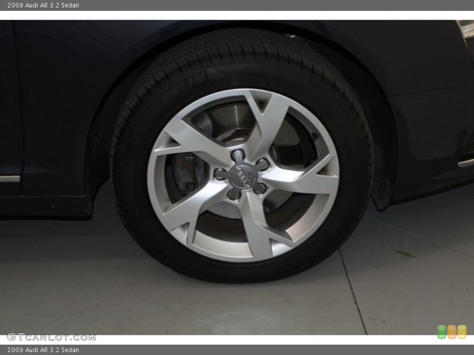 2009 Audi A6 3.2 Sedan Wheel and Tire Photo #77403438
