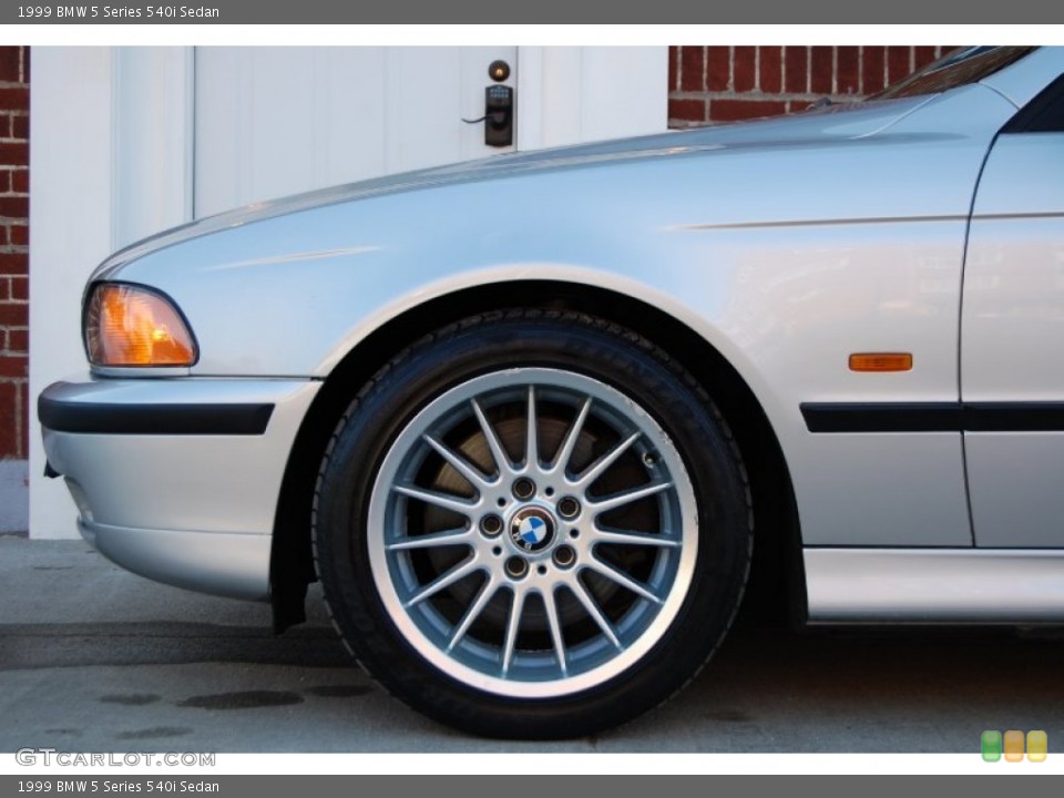 1999 BMW 5 Series 540i Sedan Wheel and Tire Photo #77403555