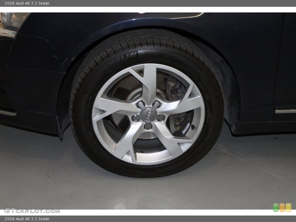 2009 Audi A6 3.2 Sedan Wheel and Tire Photo #77403570