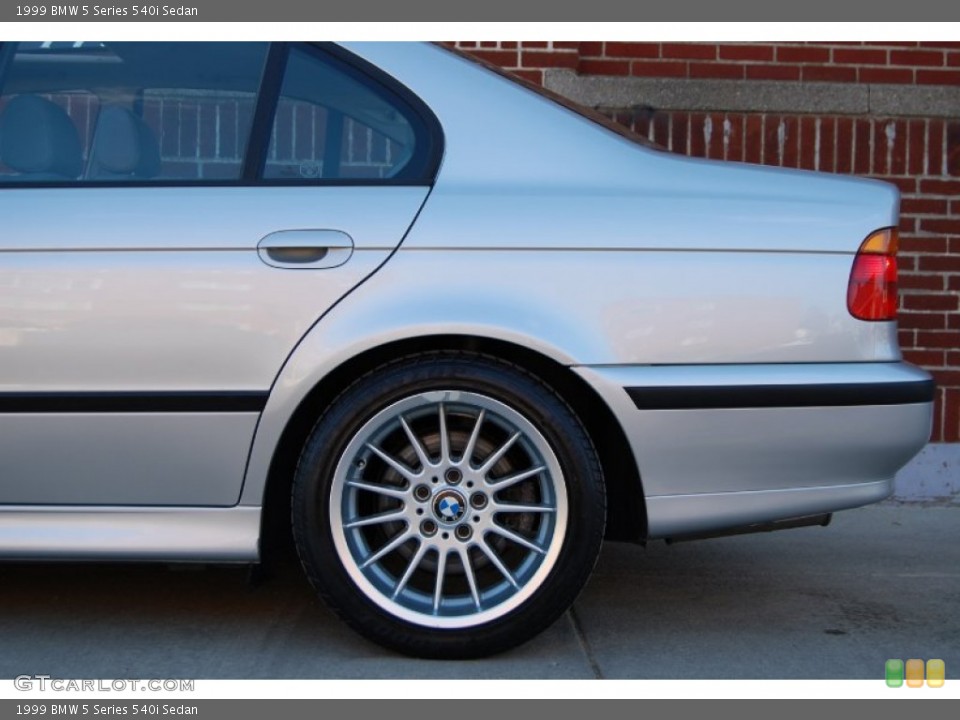1999 BMW 5 Series 540i Sedan Wheel and Tire Photo #77403666