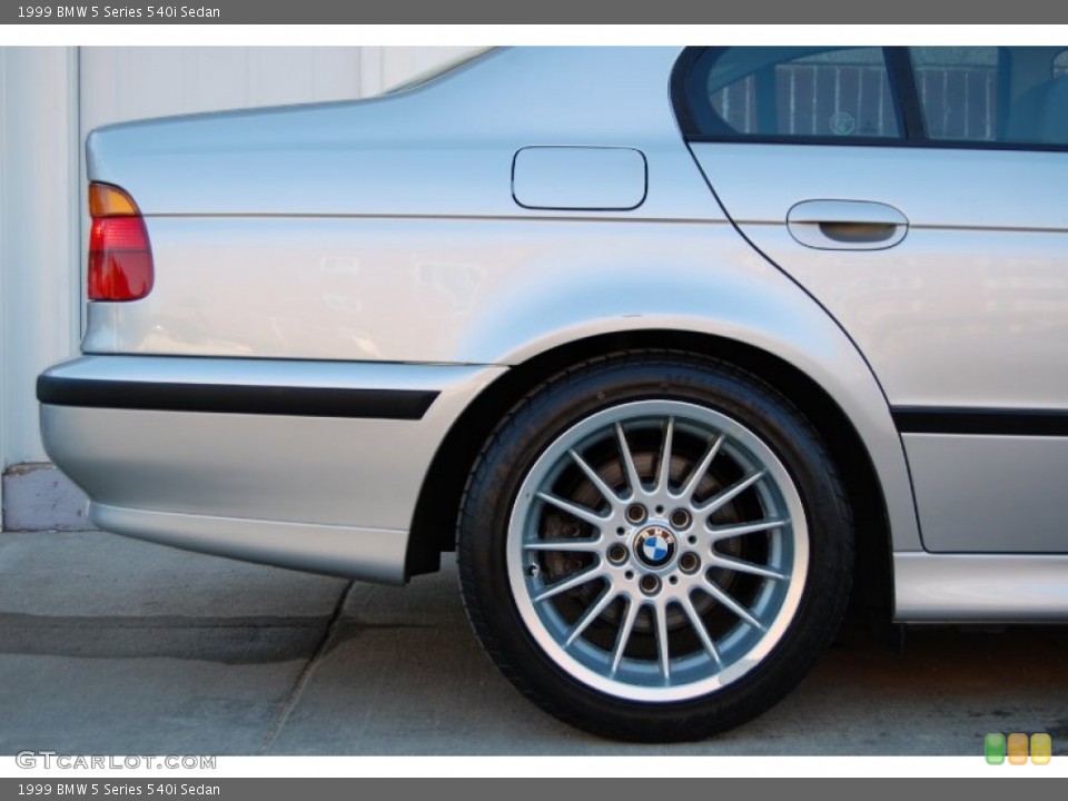 1999 BMW 5 Series 540i Sedan Wheel and Tire Photo #77403690