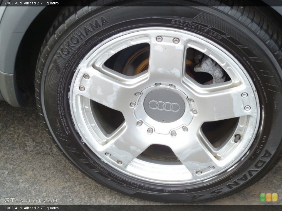 2003 Audi Allroad Wheels and Tires