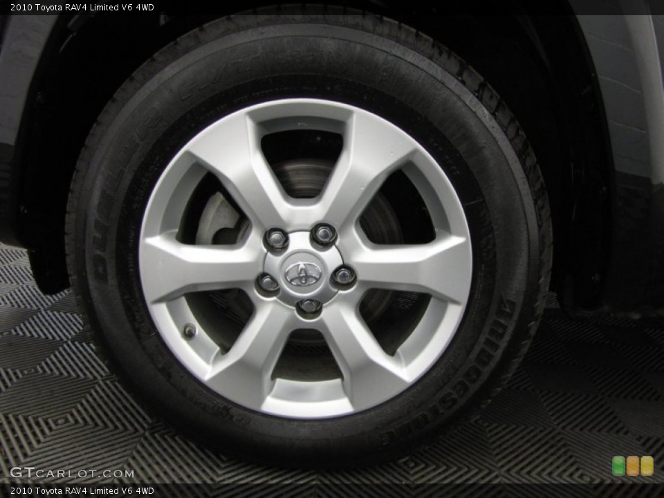 2010 Toyota RAV4 Limited V6 4WD Wheel and Tire Photo #77403913