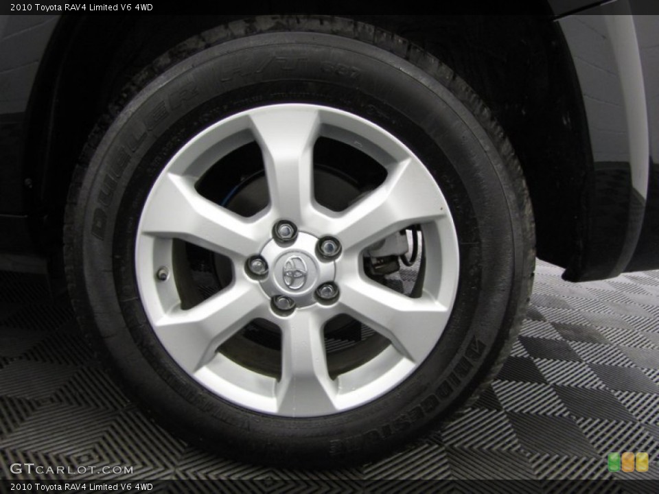 2010 Toyota RAV4 Limited V6 4WD Wheel and Tire Photo #77403936