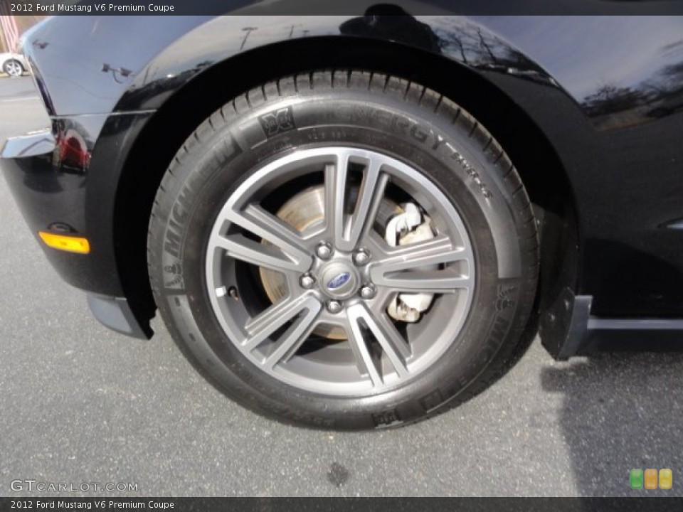 2012 Ford Mustang V6 Premium Coupe Wheel and Tire Photo #77404365
