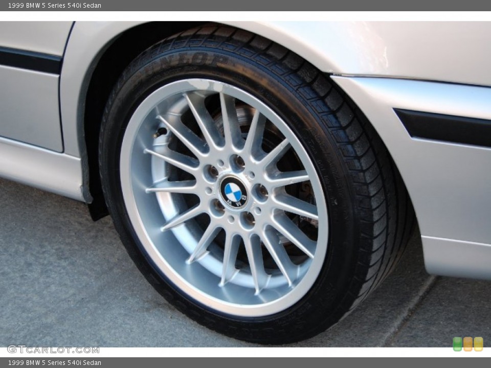 1999 BMW 5 Series 540i Sedan Wheel and Tire Photo #77404778