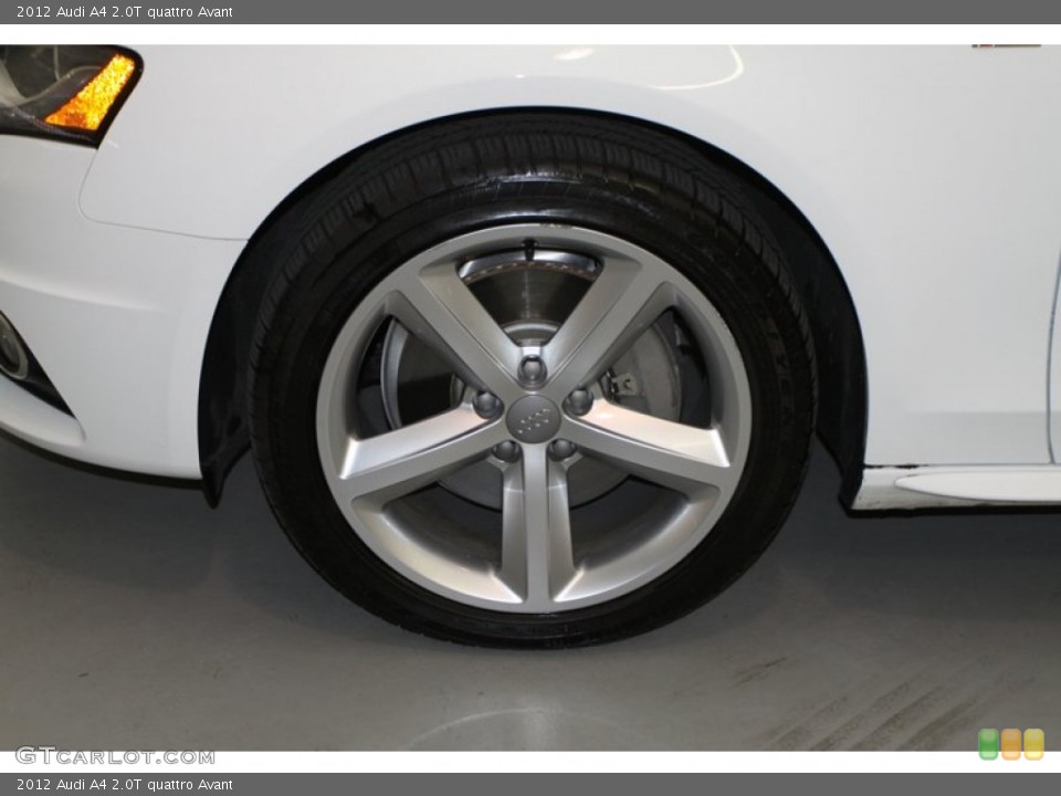 2012 Audi A4 2.0T quattro Avant Wheel and Tire Photo #77405857