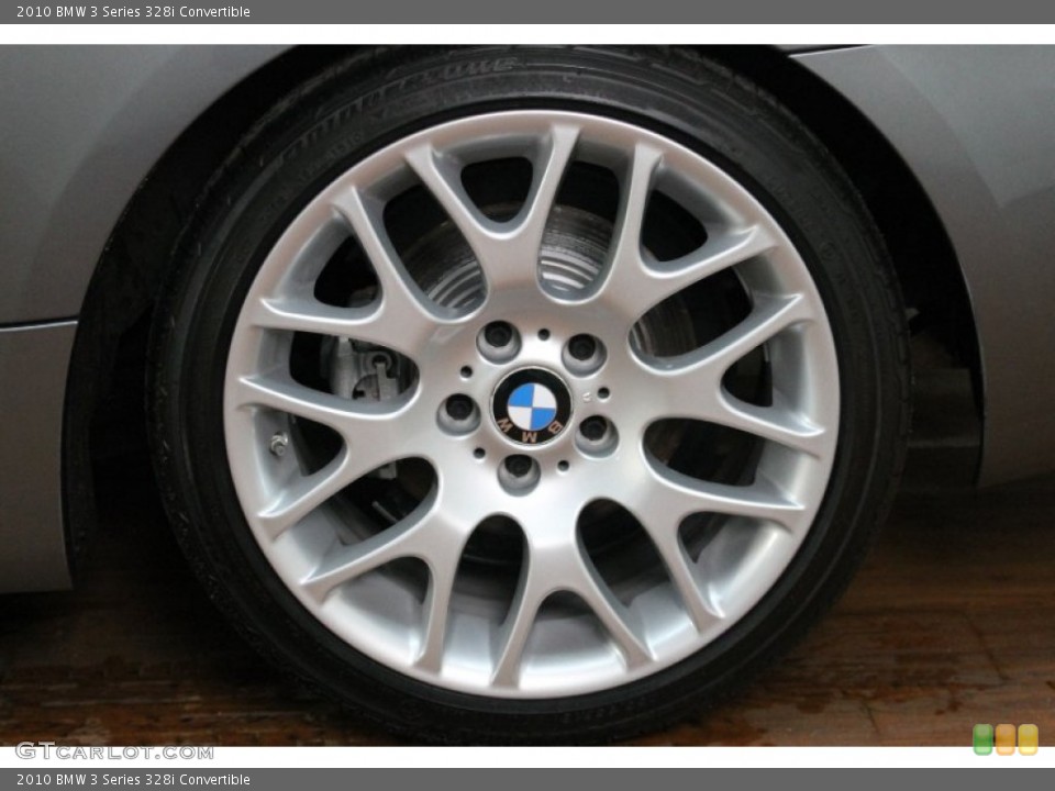 2010 BMW 3 Series 328i Convertible Wheel and Tire Photo #77408710