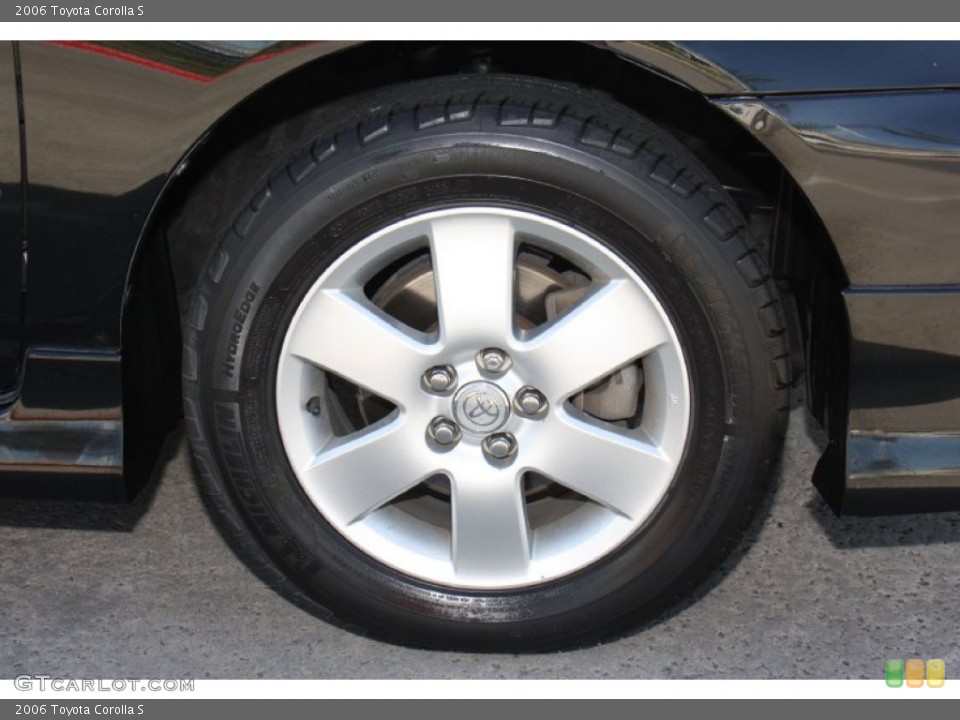 2006 Toyota Corolla S Wheel and Tire Photo #77409393