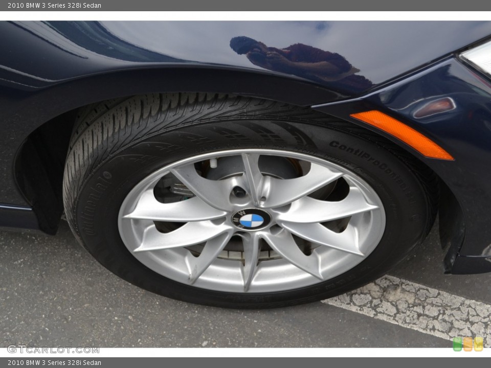 2010 BMW 3 Series 328i Sedan Wheel and Tire Photo #77411276