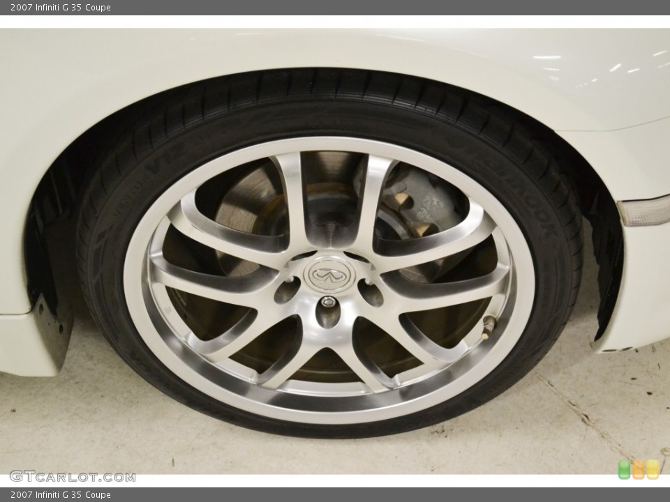 2007 Infiniti G 35 Coupe Wheel and Tire Photo #77411811