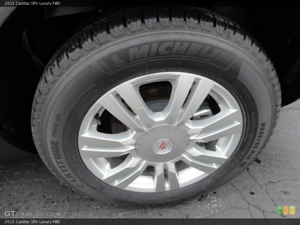 2013 Cadillac SRX Luxury FWD Wheel and Tire Photo #77411865